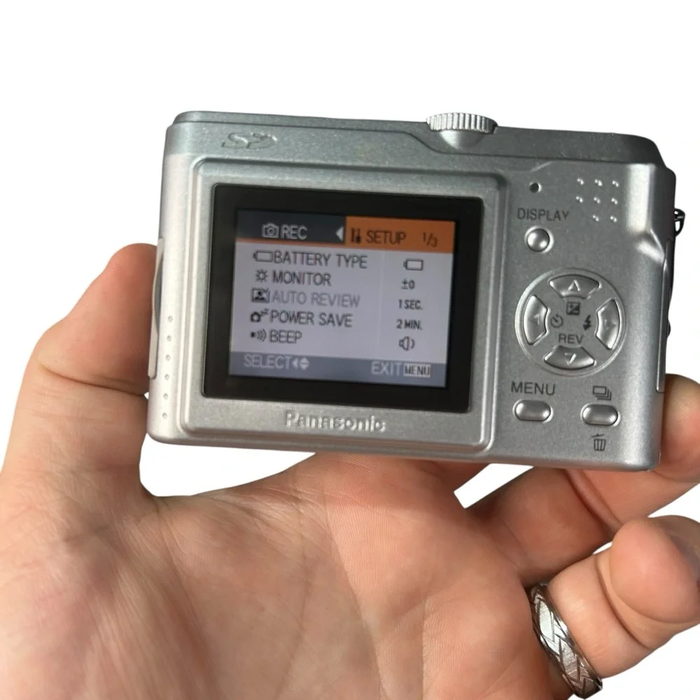 Panasonic Lumix DMC-LZ2 5MP Digital Camera 6x Zoom For Parts/Repair